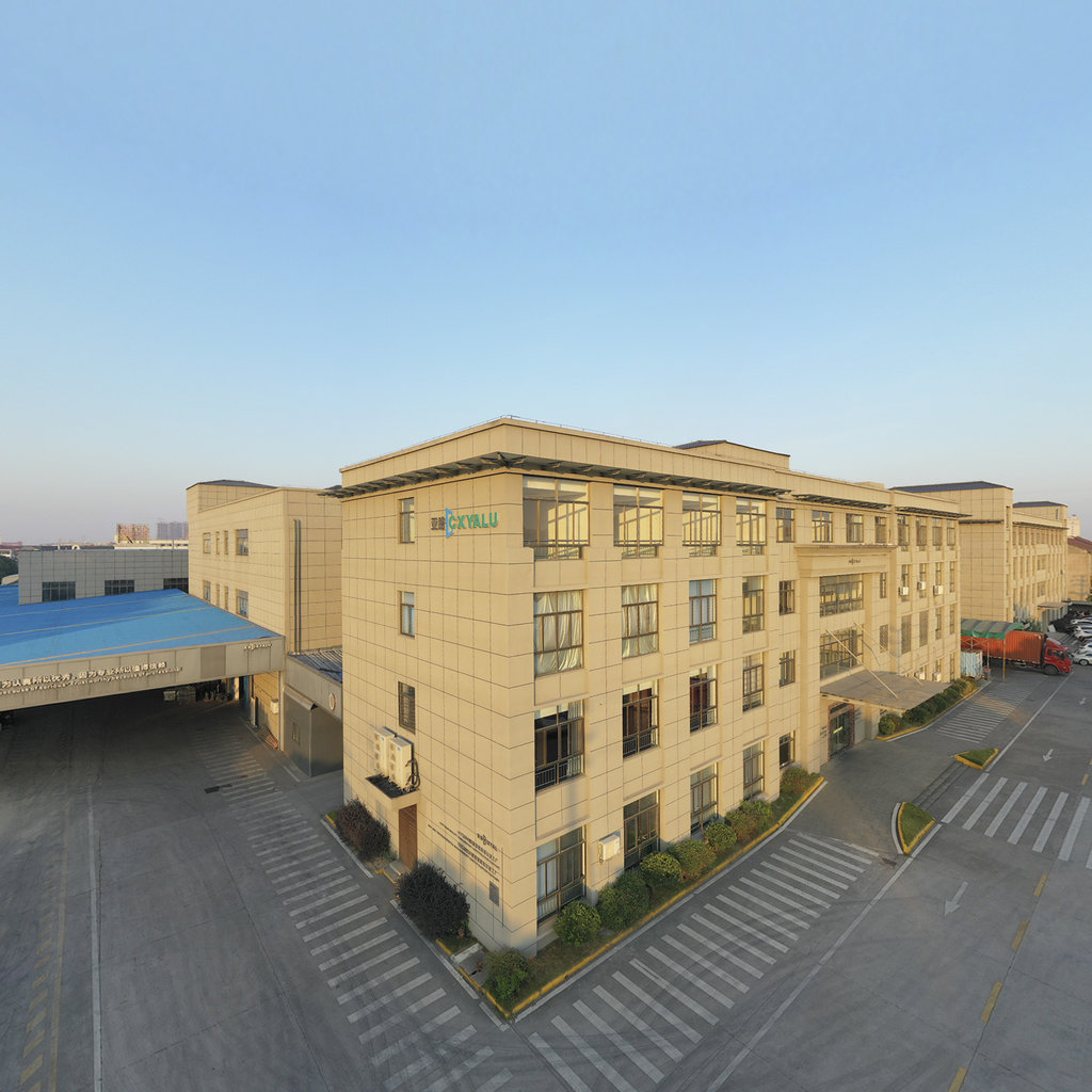 Aerial photography of Yalu office